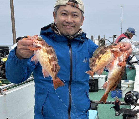 ハチメ釣り