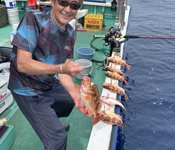 深海五目釣り