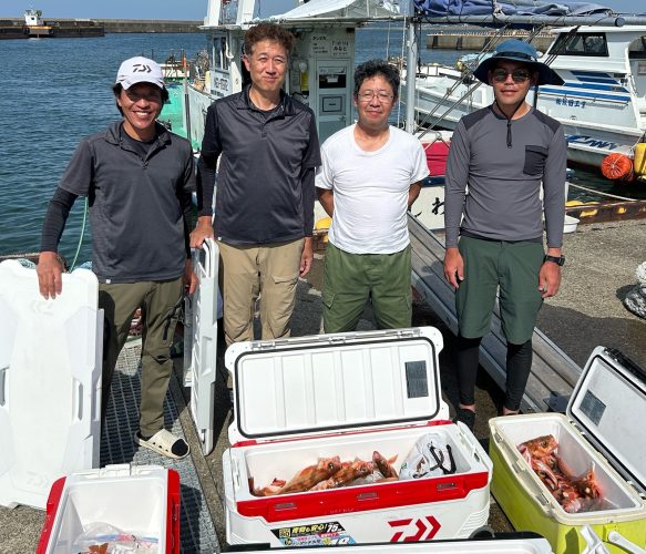 ハチメ釣り