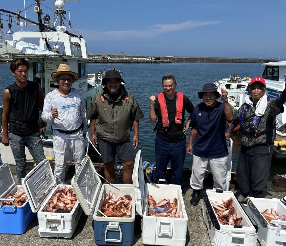 ハチメ釣り