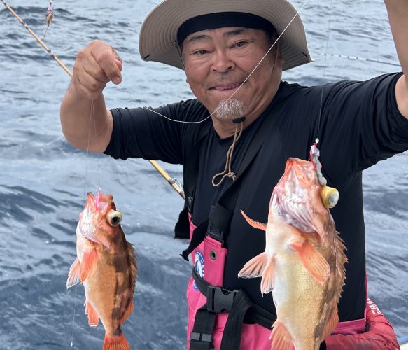 ハチメ釣り