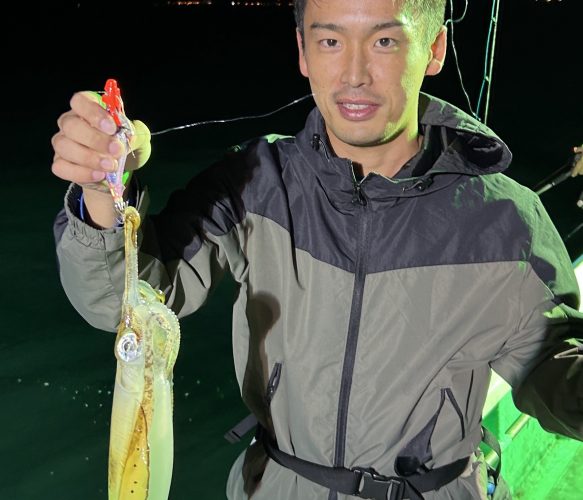 タイラバ・アオリイカ