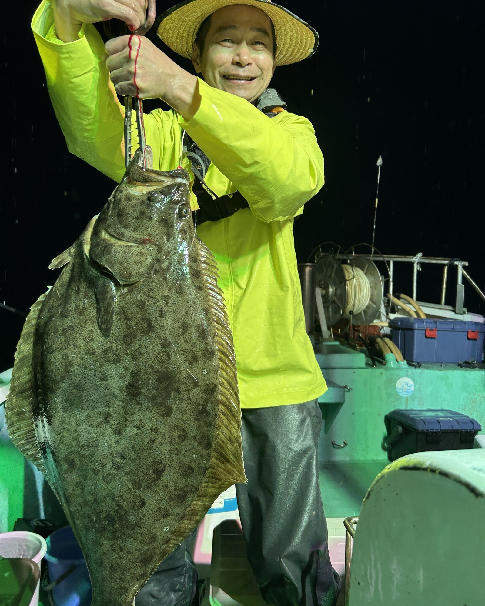 ヒラメ釣り