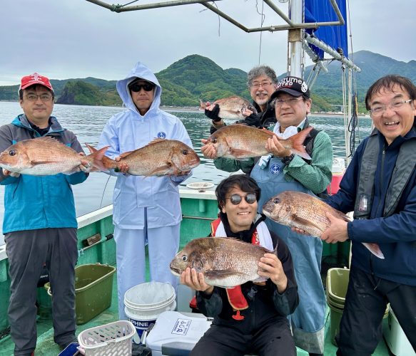 マダイ釣り