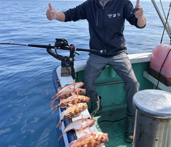 ハチメ釣り
