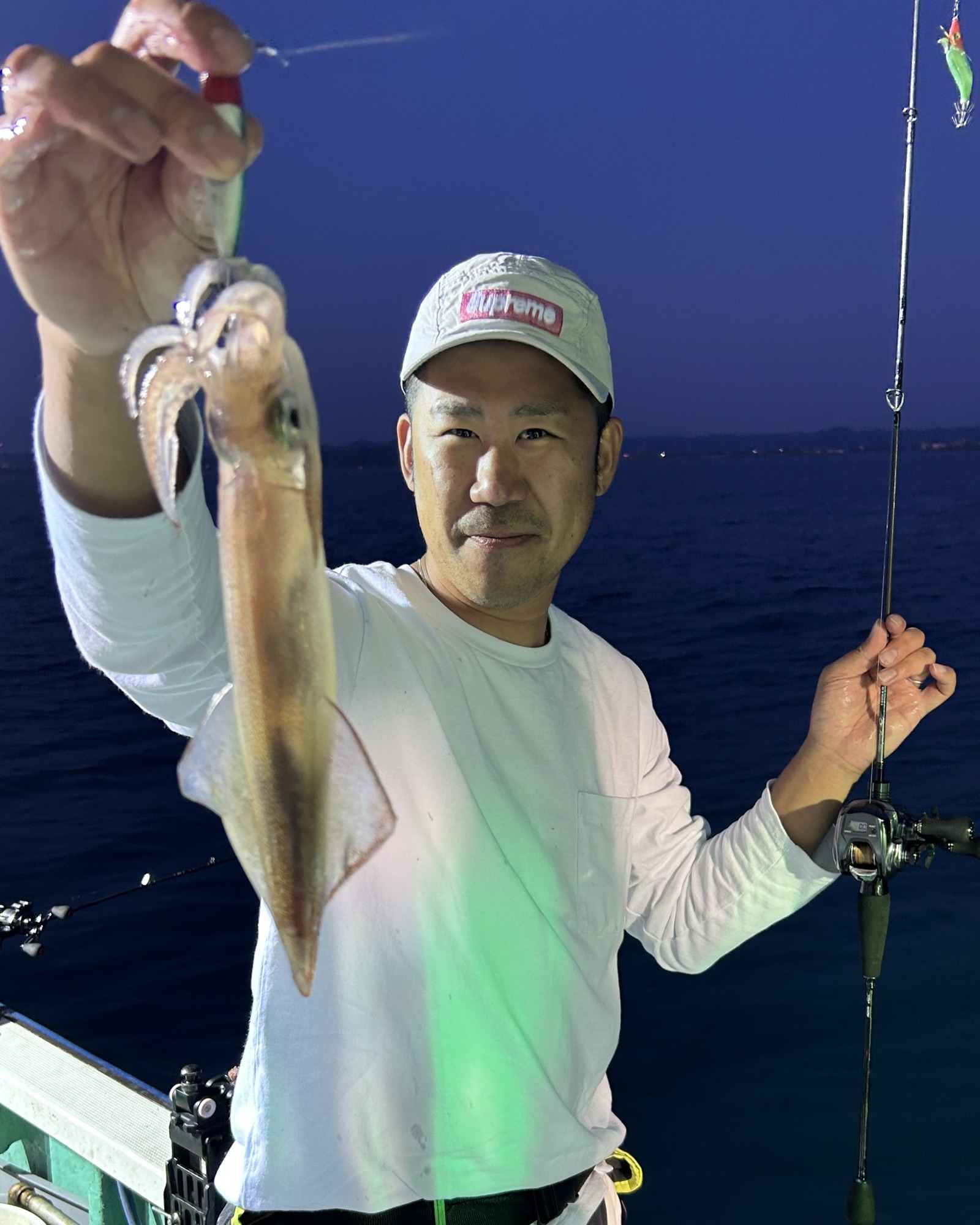 アカイカ・アジ五目