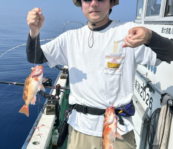ハチメ釣り