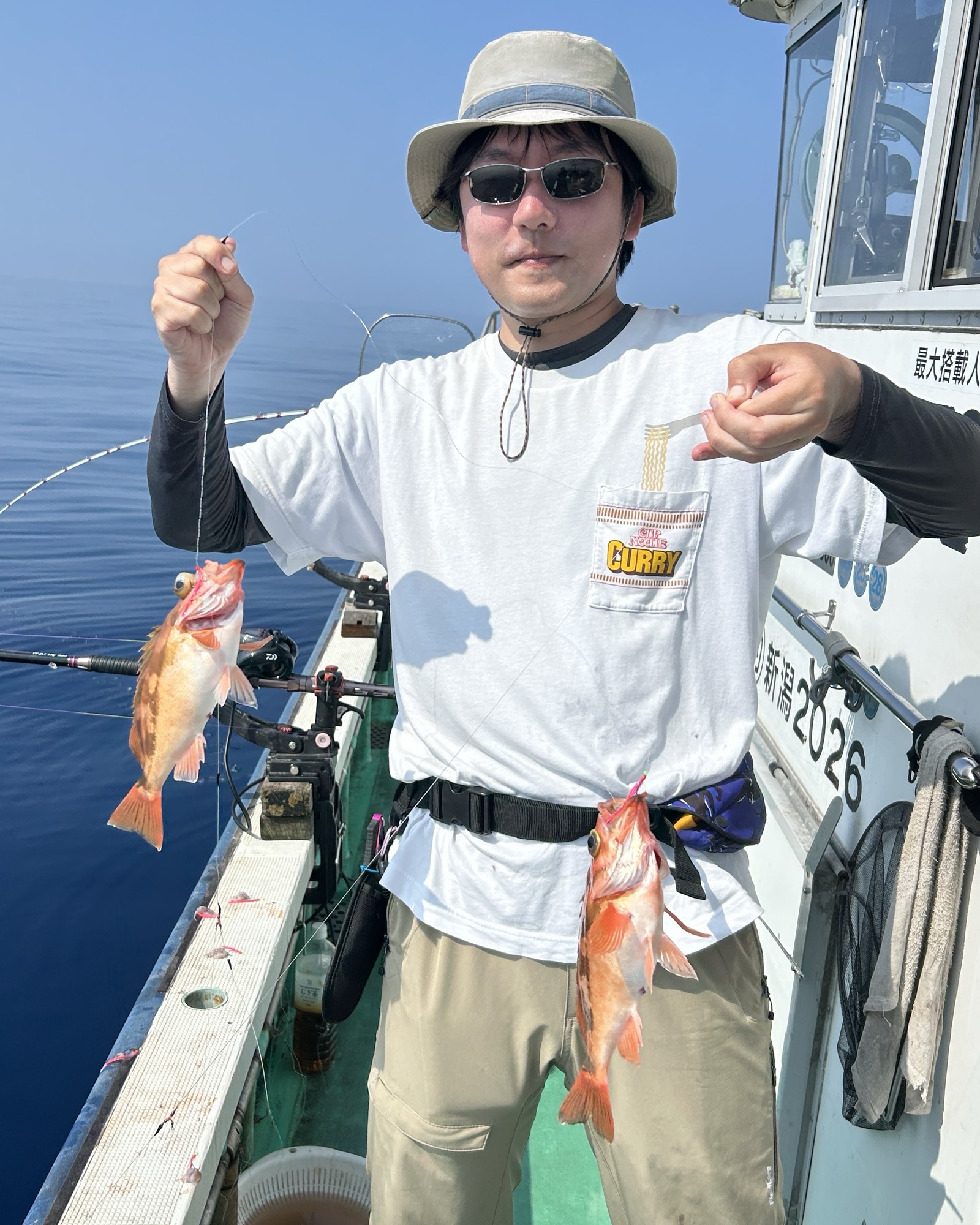 ハチメ釣り