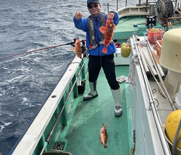 ハチメ釣り